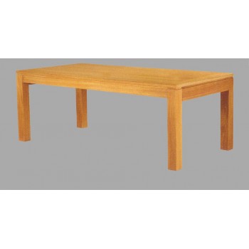Table rectangulaire Arlequin dessus bois