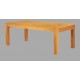 Table rectangulaire Arlequin dessus bois