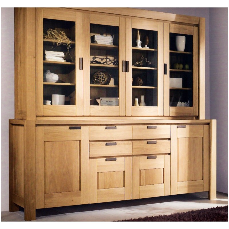 vaisselier karla a 4 portes vitrees