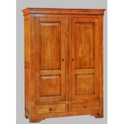 Armoire Campagnarde " Chaumière " en chêne