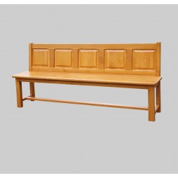 Banc d'église 5 px sans accoudoir