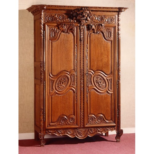 Armoire normande Clémentine en chêne