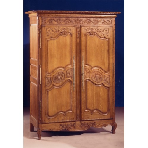 Armoire Perle en chêne de hauteur 2,10