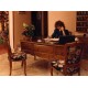 Bureau normand Perle en merisier