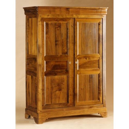 Armoire 2 portes Françoise en noyer