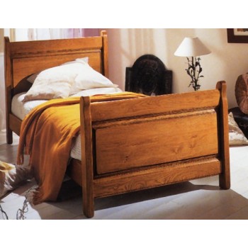 Lit d' Annie droit pour literie de 90 x 190