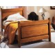 Lit d' Annie droit pour literie de 90 x 190