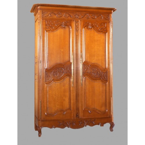 Armoire Perle en chêne de hauteur 2,30