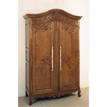 Armoire normande 2 portes Angeline en merisier