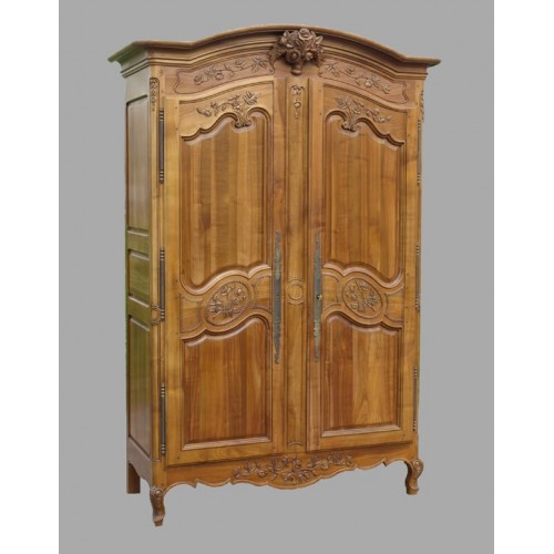 Armoire normande Rose en merisier