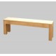 Banc contemporain Arlequin